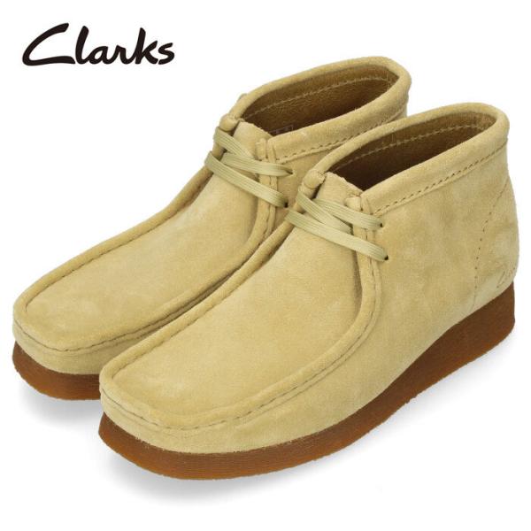Clarks クラークス メンズ ワラビーブーツ2 Wallabee Boot2 メープル スエード ベージュ カジュアル シューズ 414J 本革  Parade ワシントン靴店 - 通販 - PayPayモール