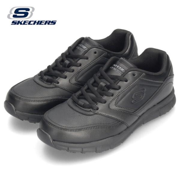 SKECHERS（スケッチャーズ） メンズ スニーカー ナンパ SR 77156 BLK