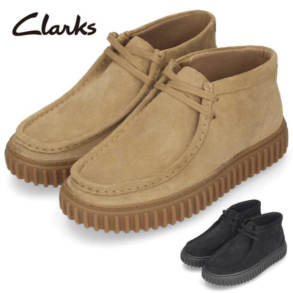 Clarksクラークストーヒルビー未使用　アップルスウェード Torhill Bee / トーヒルビー （アップルスエード） -Clarks
