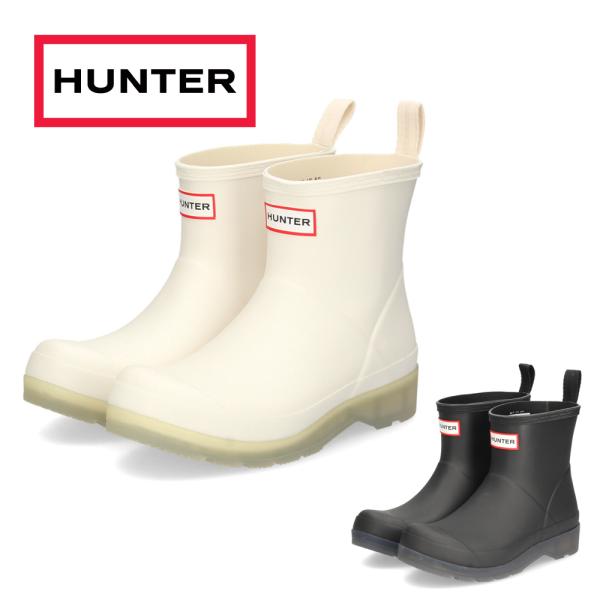 ハンター 長靴 レインブーツ  HUNTER レディース 靴 プレイ ショート トランスルーセント ソール ブーツ WFS4001RMA 4001 washington_00022381