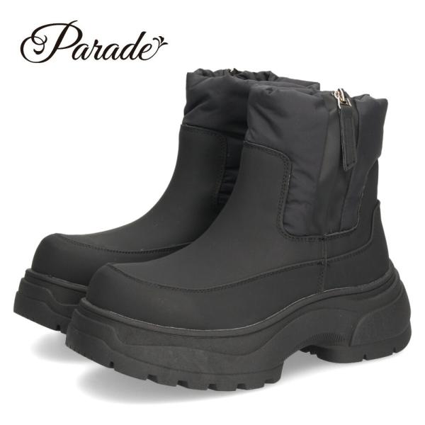 レディーススノーブーツ23.5センチ Parade ブーツ スノーブーツ ショートブーツ レディース 靴 厚底 防寒