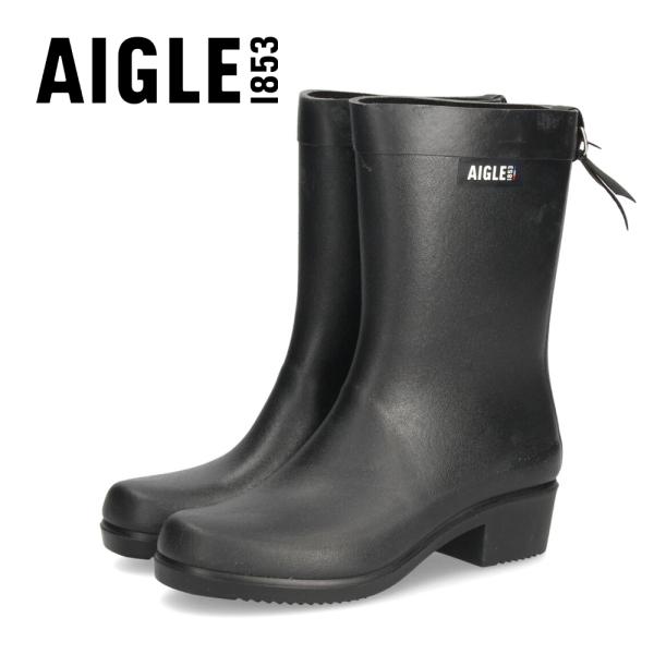 AIGLE（エーグル） レディース レインブーツ 長靴 天然ゴム ミリカ