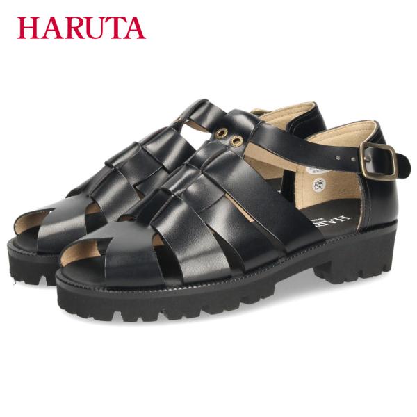 HARUTA（ハルタ） グルカサンダル メンズ レザー 本革 日本製 軽量