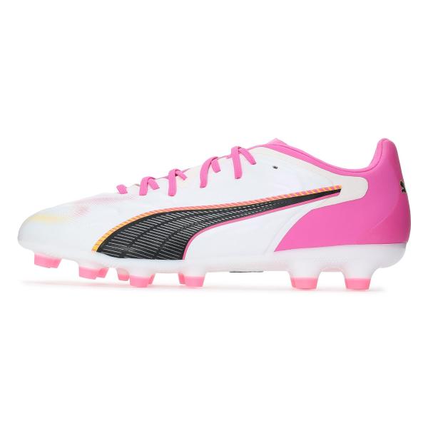 PUMA（プーマ） キング 20 プロ HG/AG ホワイト/ポイズンピンク 108462