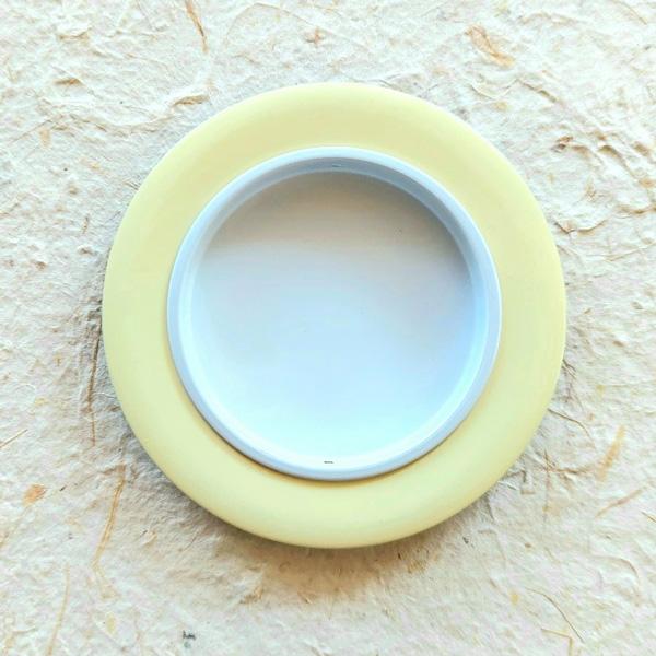 ふすま 引き手 襖 金物 黄色 OC206 大 カラー パステル ふすま紙