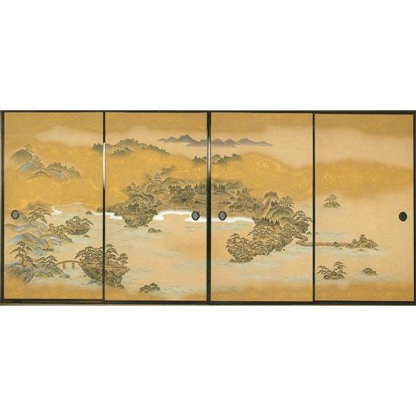 お買い得！】 和紙苑襖紙 4枚組 ４枚柄織物高級ふすま紙 SA-