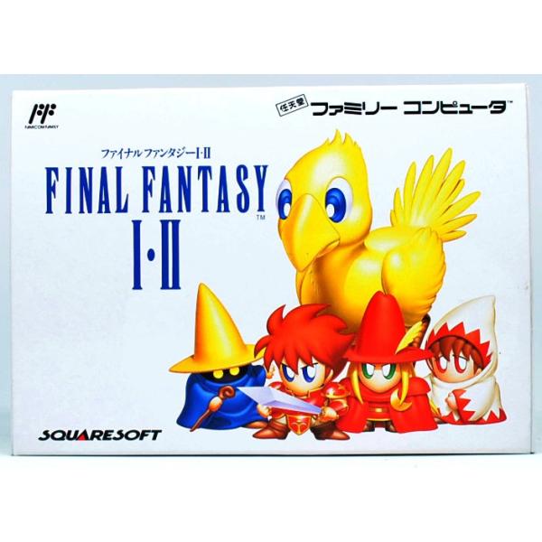 FC ファイナルファンタジー1・2 箱説付 ファミコン ソフト 中古