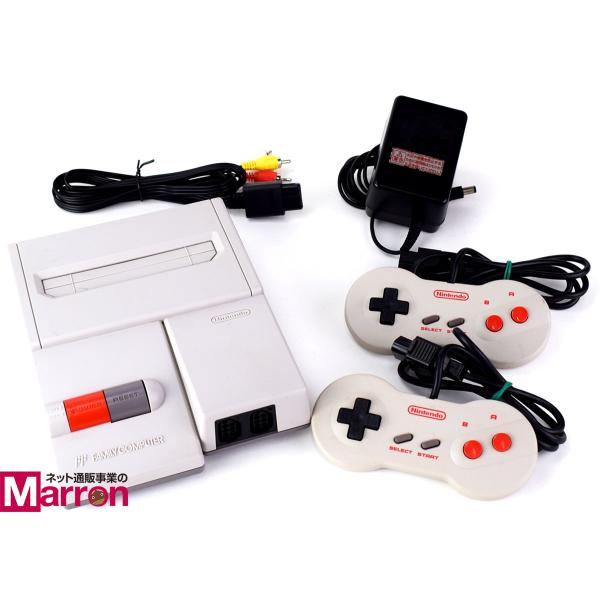 ファミコン AV仕様 4人用 コントローラー2個 アダプター無し