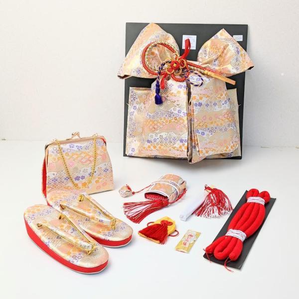 七五三 女の子 7歳 四つ身 着物 帯 フルセット 毬 古典 青 緑 BY9-4 七五三 女の子 7歳 四つ身 着物 帯 フルセット 毬 古典 青 緑 BY9-4