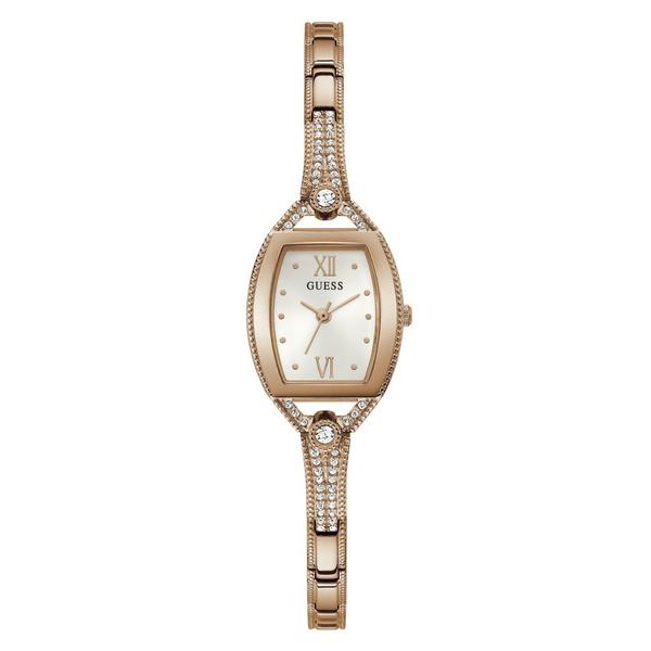 GUESS ゲス ローズゴールド トノー ラインストーン GW0249L3