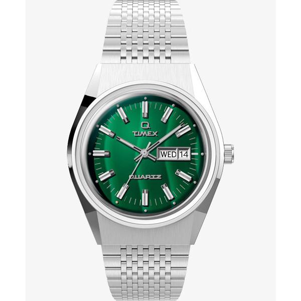 TIMEX タイメックス キュー グリーン 緑 ファルコンアイ TW2U95400 