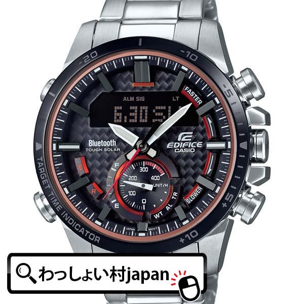 Edifice エディフィス Casio カシオ モータースポーツ 赤レッド Ecb 800db 1ajf メンズ 腕時計 国内正規品 送料無料 わっしょい村japan 通販 Yahoo ショッピング