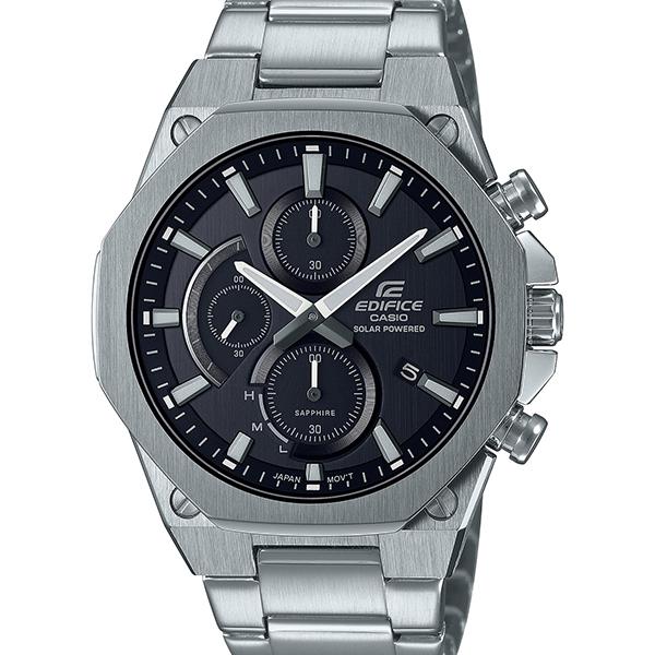 エディフィスカシオソーラークロノグラフ EDIFICE CASIO腕時計メンズ