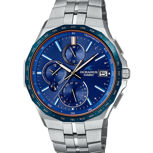 OCEANUS オシアナス カシオ CASIO 電波ソーラー Bluetooth チタン 日本
