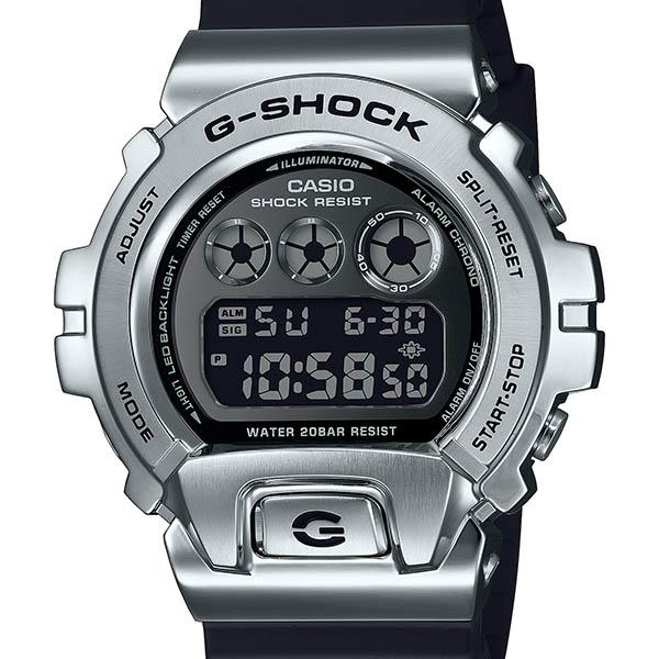 【asa】CASIO G-SHOCKメタルカバー GM-6900U-1JF G-SHOCK Gショック ジーショック カシオ CASIO メタルカバー デジタル