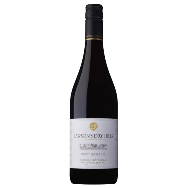 Lawson's Dry Hills ローソンズ・ドライヒルズ 白ラベル・ピノ・ノワール 750ml 赤/辛口/中 ニュージーランドワイン NZワイン 海外 輸入酒