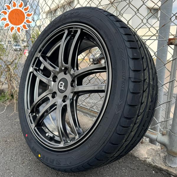 セレナ 夏タイヤセット 新品 日産 ホイール タイヤセット 17インチ 