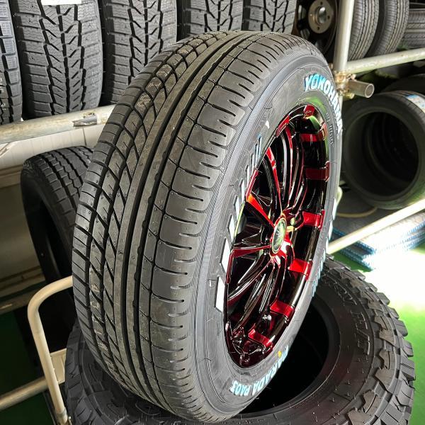 新品4本セット】車検対応 ハイエース200系 タイヤホイールセット 16 