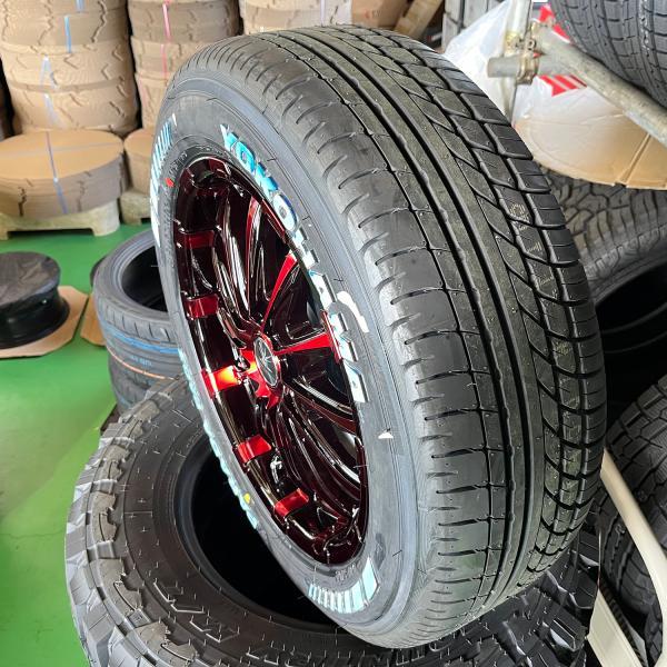 新品4本セット】車検対応 ハイエース200系 タイヤホイールセット 16 
