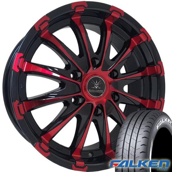 ハイエース用 ファルケンホワイトレタータイヤ ホイール４本セット FALKEN（タイヤ） ハイエース専用【ホワイトレタータイヤと