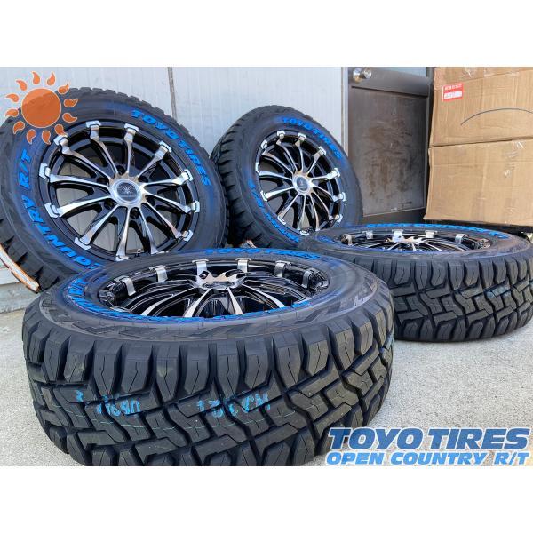 200系ハイエースToyo OpenCountry 16インチタイヤ4本セット OPEN COUNTRY オフロード系カスタムおすすめ 車検対応 16インチ 4本