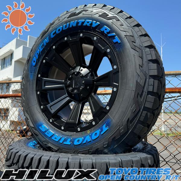 OPEN COUNTRY 夏タイヤ ハイラックス サーフ タイヤホイール 4本セット