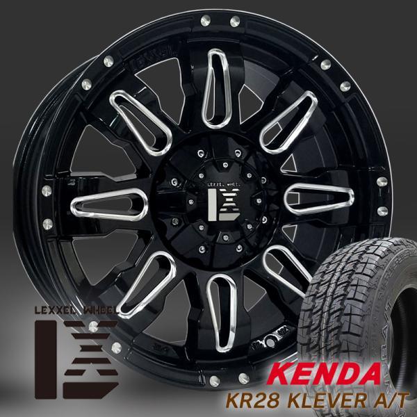 エクストレイル KENDA KR28 225/65R17 タイヤホイール 新品4本 17