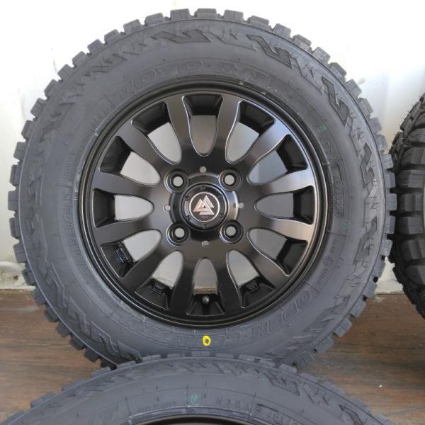 ホイールセット TOYO OPEN COUNTRY ホンダ純正　アルミ OPEN COUNTRY 軽トラ 軽バン N-VAN アクティ ハイゼット アトレー