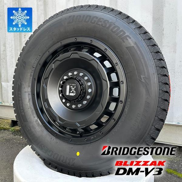 ブリザック215/70R16 ホイール付4本セットDM-V3,V2 デリカD5他 楽天