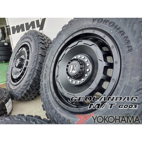 Yokohama Geolandar M/T G003 16インチホイール付き GEOLANDAR 新品 16インチ タイヤホイール 4本セット ヨコハマ