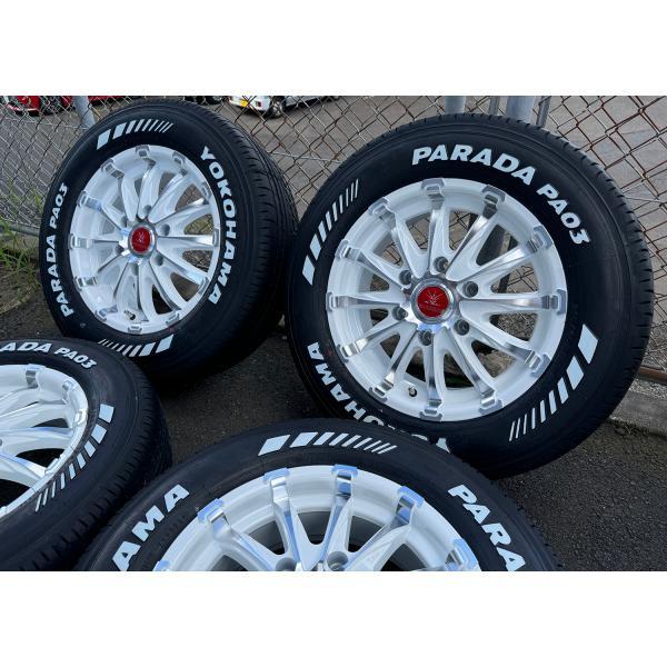 PARADA PA03 訳あり 超美品 車検対応 ハイエース 200系用 16インチ 