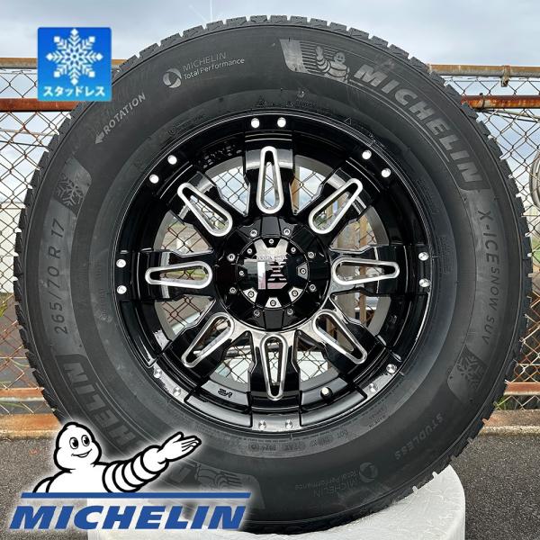 【値下げ！】パジェロやプラドに！2022年製265/65R17スタッドレスセット X-ICE XI3 150系 プラド ハイラックス FJ パジェロ スタッドレスタイヤ