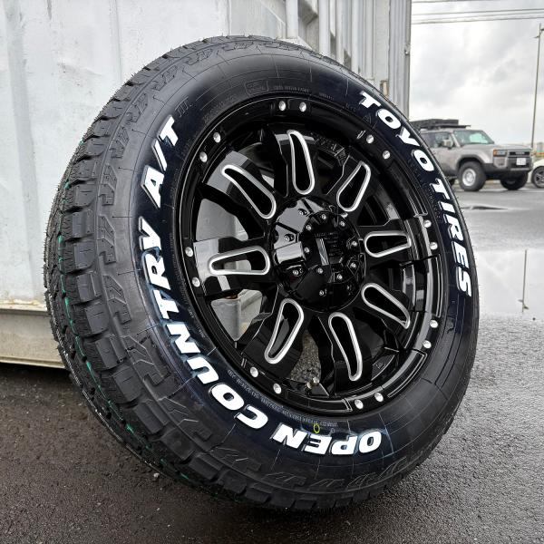 OPEN COUNTRY 【新品タイヤホイール】デリカ RAV4 CX8 17インチ 4本
