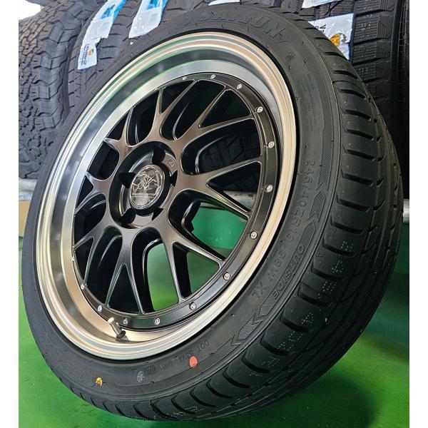ヴェルファイア 19インチ 特選タイヤ 245/40R19 新品タイヤホイール 4 