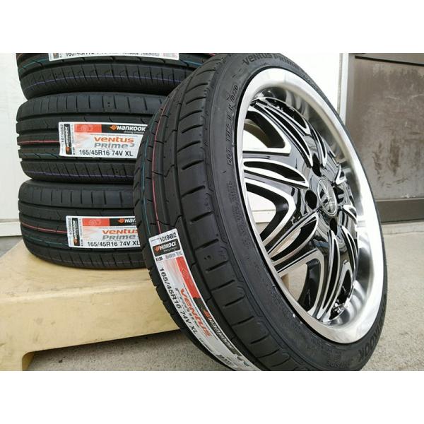 激安商品 ワゴンr ムーブ タント ムーブ Nbox スペーシア スペーシア ミラ 16インチ アルト タイヤホイール 16インチ 01 Hankook Ventus Prime3 165 45r16 01k125 1 Wheel And Tyre Shop Wat代引可