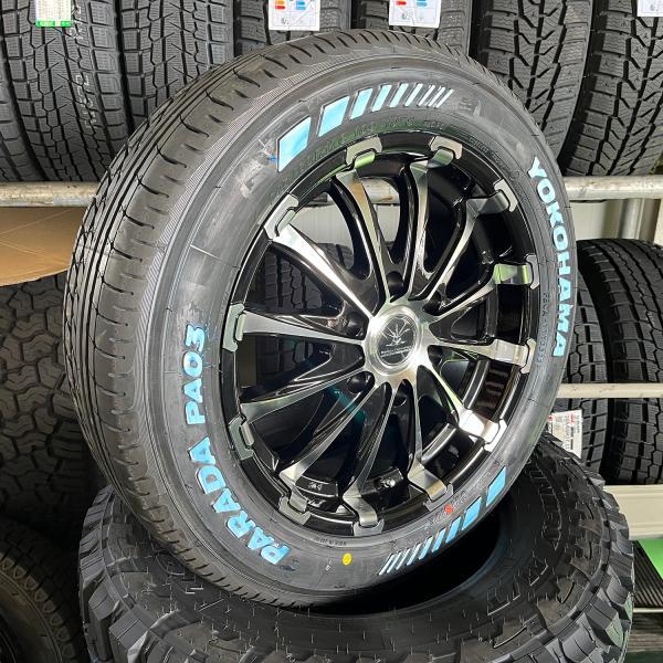 PARADA PA03 【新品4本セット】車検対応 ハイエース200系 16インチ 