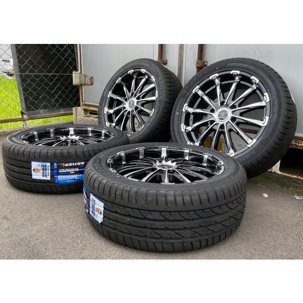 ハイエース HIACE 200系 タイヤホイール 18インチ BD12 特選タイヤ 225