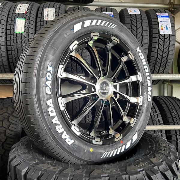 PARADA PA03 ハイエース200系 16x6.5J +37 139.7-6H タイヤホイール