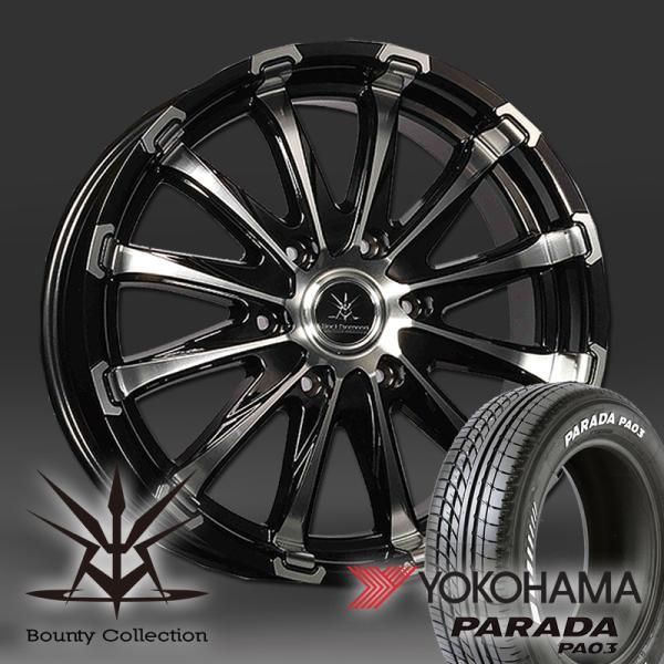 PARADA PA03 ハイエース200系 ハイエース YOKOHAMA ホワイトレター 215 