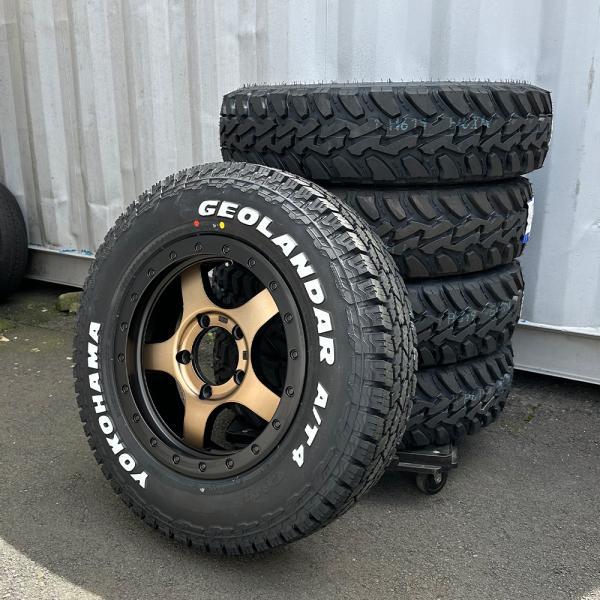 GEOLANDAR ジムニー JB23 JB64｜ヨコハマ ジオランダー AT4 185/85R16