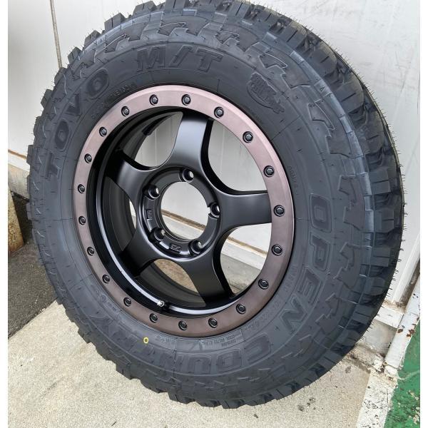 TOYO ジムニー 16インチ オフロード M/Tタイヤ・ホイールセット TOYO OPENCOUNTRY RT ジムニー JB64 JB23 JA11 JA22 新品 16