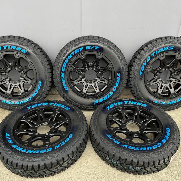 OPEN COUNTRY 新品 5本セット ジムニー タイヤホイール 背面用付き