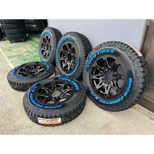 OPEN COUNTRY ジムニー JB23 JB64 （背面用付き）タイヤホイール5本