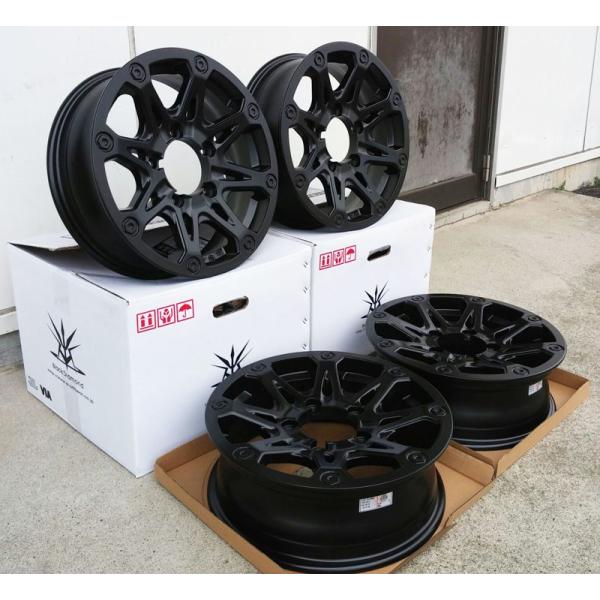10月入荷予定 Jimny ジムニー アルミホイール 新品 4本セット BDX08 マットブラック ※5本対応可 /【Buyee】 10月入荷予定 Jimny ジムニー アルミホイール 新品 4本セット BDX08 マットブラック ※5本対応可 /【Buyee】