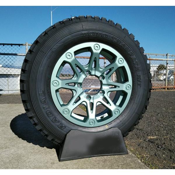 Jimny ジムニー タイヤホイールセット BDX08 マットグリーン 16インチ 