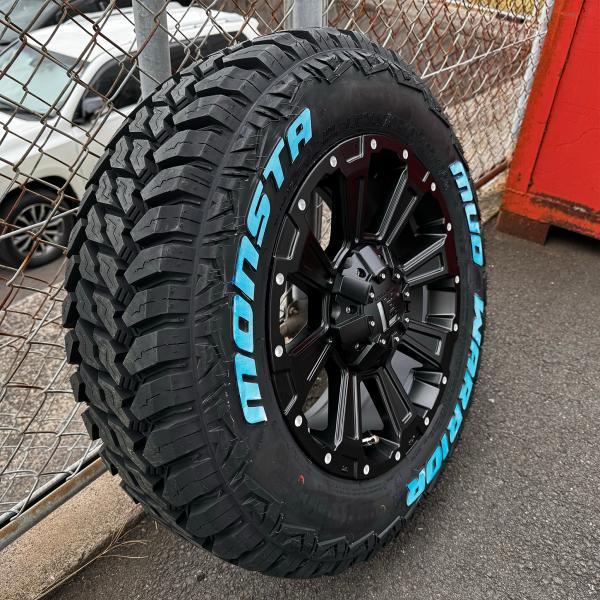 MONSTA TYRES RAV4 デリカD5 エクストレイル ホイールセット 16インチ 