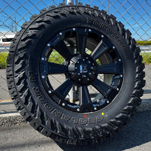 GEOLANDAR ランクル250 17インチ タイヤホイールセット 1台分 ヨコハマ