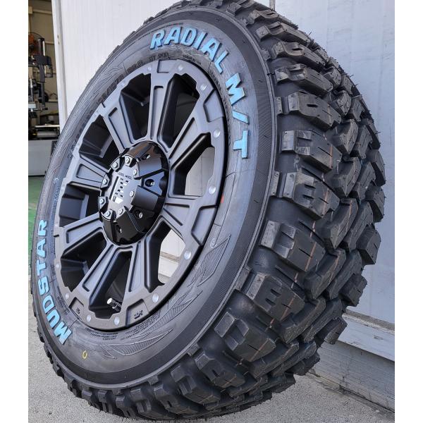 ハイエース 215/65R16 タイヤホイールセット 16インチ DeathRock デス 