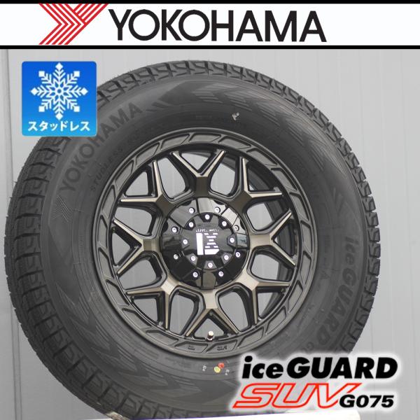 iceGUARD 新品4本【三菱】デリカD5 スタッドレスタイヤホイールセット