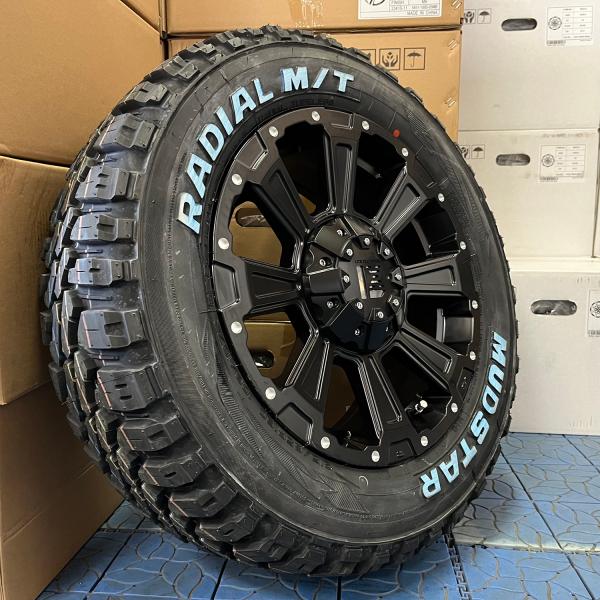 MUDSTAR 車検対応 200系ハイエース レジアスエース タイヤホイール